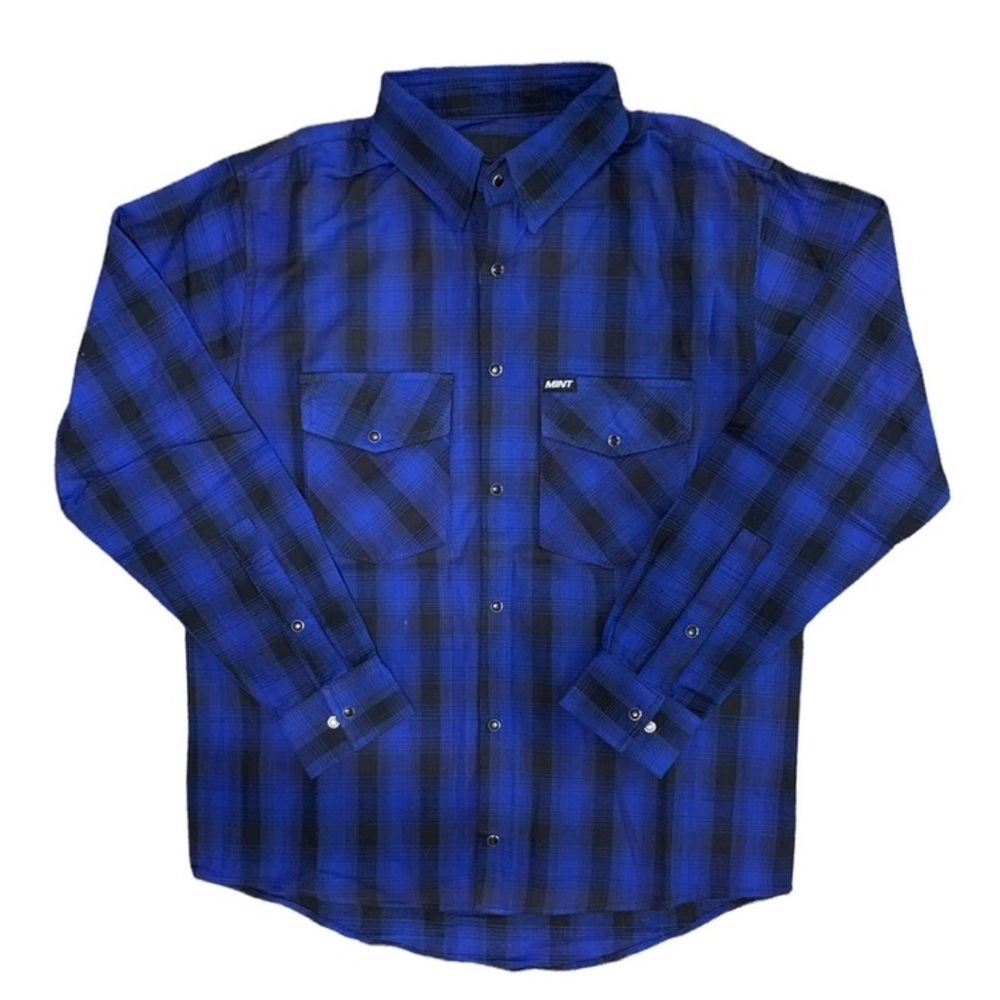 NWT Mint Speed Shop Flannel